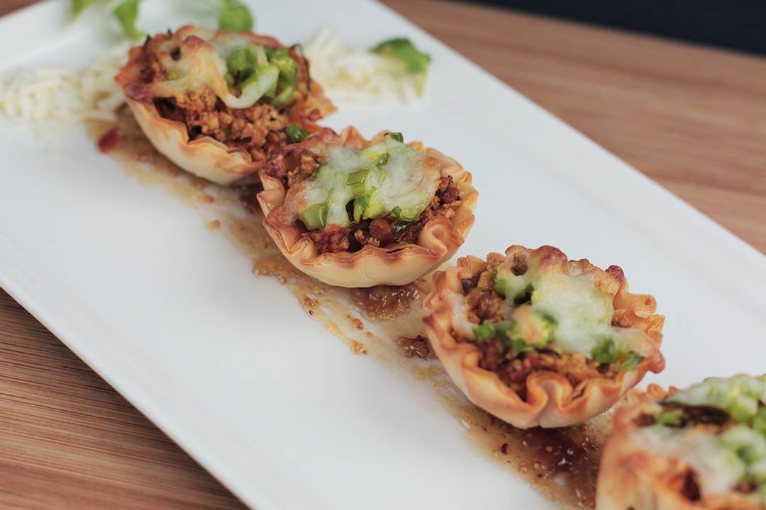 Paneer Fillo Bites Ladles and Leaves